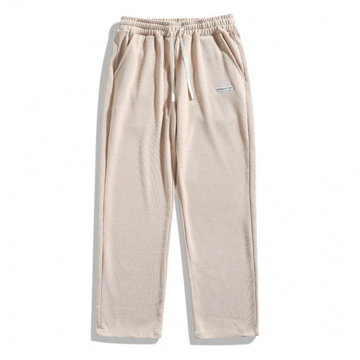 Herren lässige Freizeit-Hose mit elastischem Bund Echoarchiv