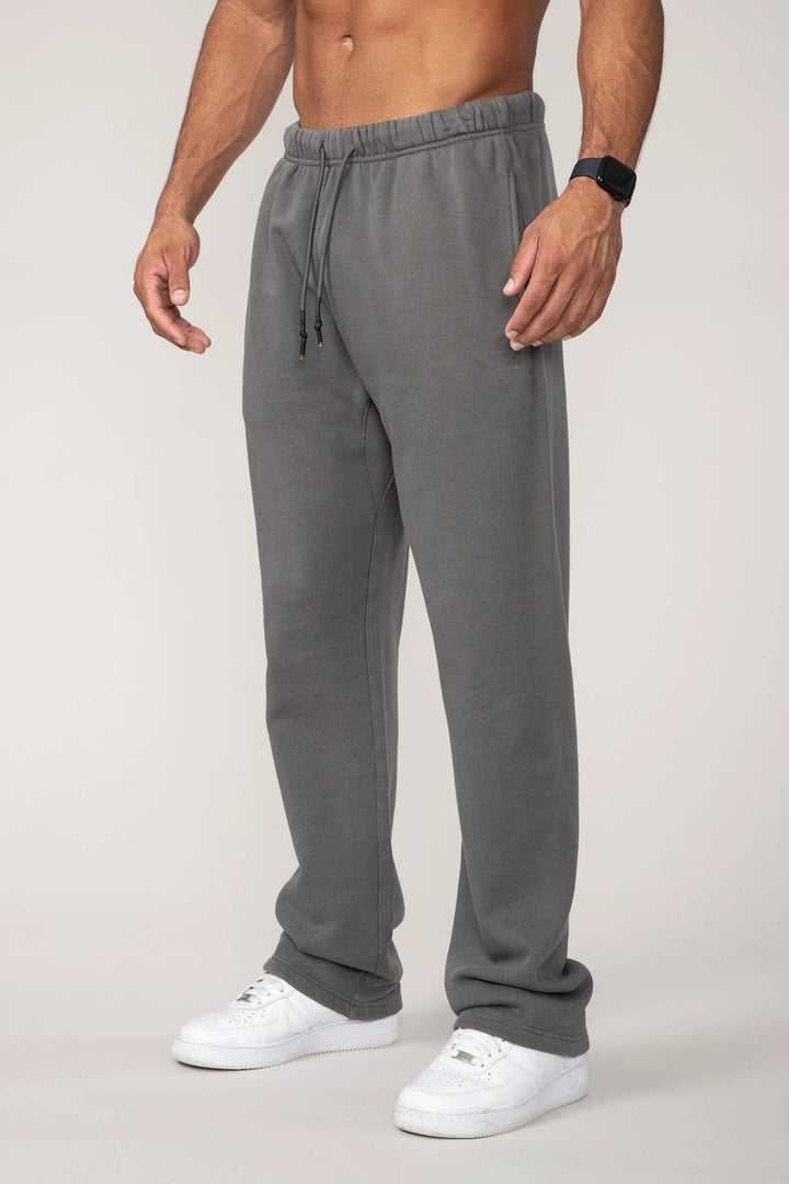 Herren lässige Freizeithose mit weichem Innenfutter und elastischem Bund Echoarchiv
