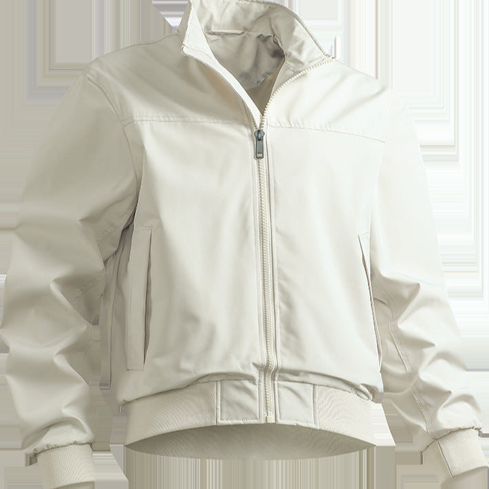 Herren lässige Übergangsjacke mit elastischen Bündchen und praktischen Taschen Echoarchiv