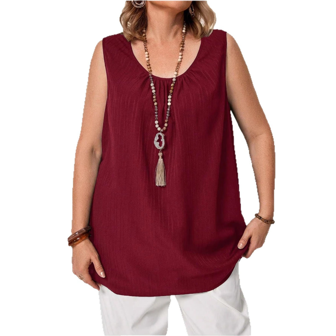 Damen Weiter Schnitt Tank-Top mit lässigem Stil Echo Archiv