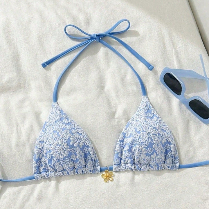Damen Blumendekoriertes Bikini-Set Echo Archiv