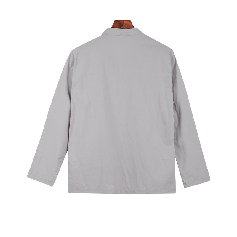 Herren lässige Leinenjacke Echoarchiv