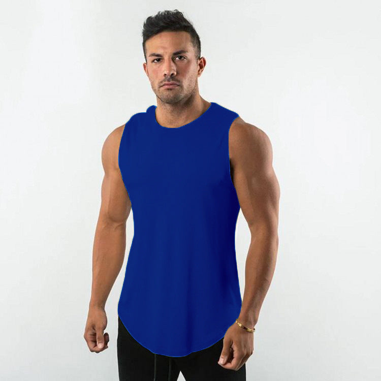 Herren Atmungsaktives Muscleshirt mit Rundhalsausschnitt und ergonomischem Schnitt Echoarchiv