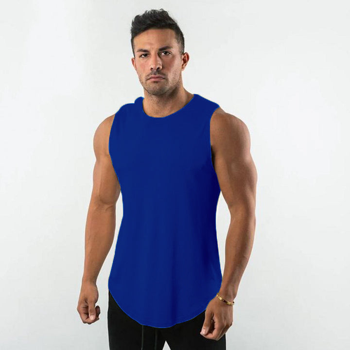 Herren Atmungsaktives Muscleshirt mit Rundhalsausschnitt und ergonomischem Schnitt Echoarchiv