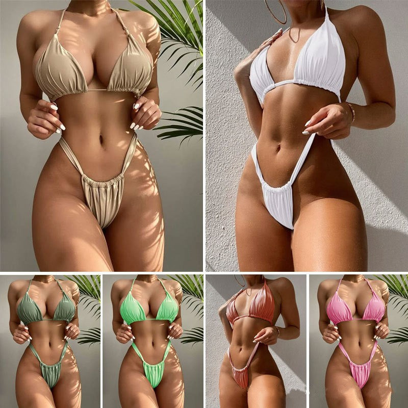 Damen Triangel-Bikini mit hohem Beinausschnitt Echo Archiv
