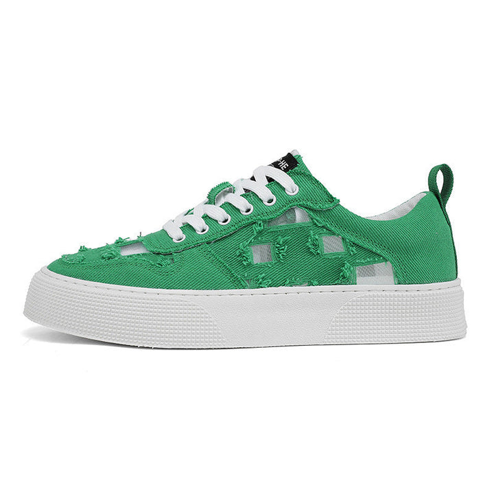 Damen modische Sneaker mit trendiger Distressed-Optik und strapazierfähigem Obermaterial Echo Archiv