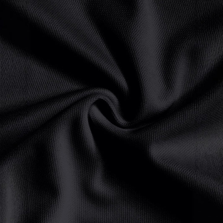 Herren Kurzarm Poloshirt mit geometrischem Hirschmotiv Echoarchiv