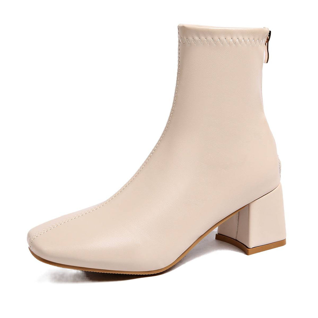 Damen Elegante Stiefeletten mit Blockabsatz Echo Archiv 1787605928