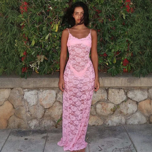 Damen Spitzenkleid im eleganten A-Linien-Schnitt Echo Archiv