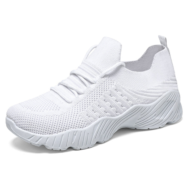 Damen Atmungsaktive sportliche Sneaker mit elastischem Obermaterial Echo Archiv