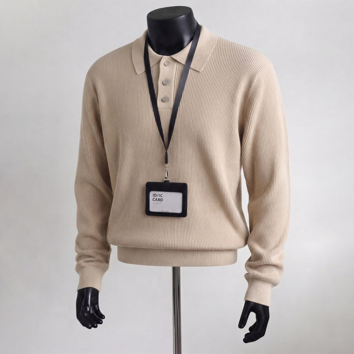 Herren Urban Pullover mit Kragen Echo Archive