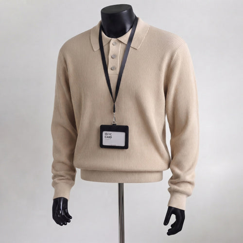 Herren Urban Pullover mit Kragen Echo Archive