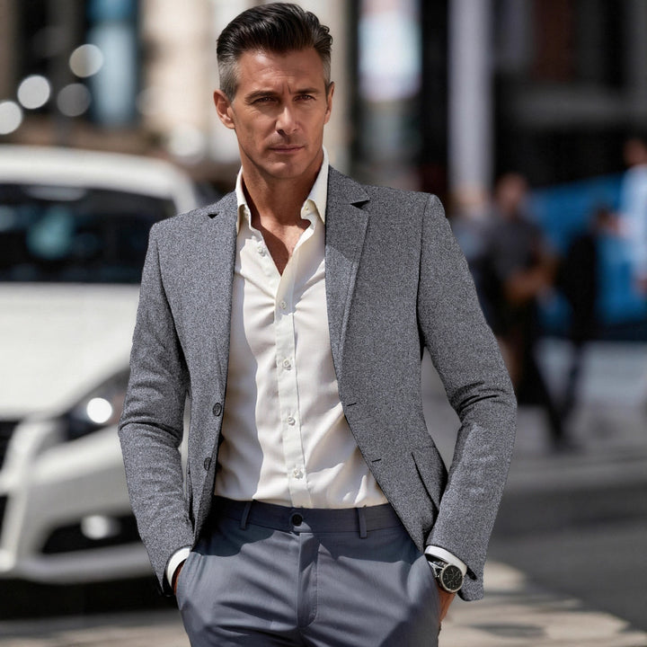 Herren stilvoller eleganter Blazer Echoarchiv