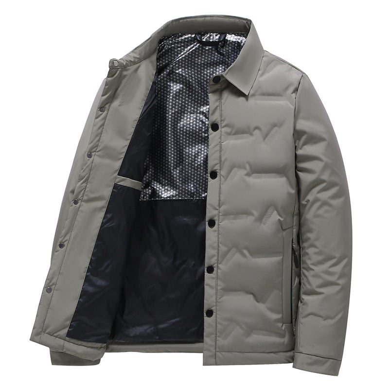 Herren isolierte Steppjacke Echoarchiv