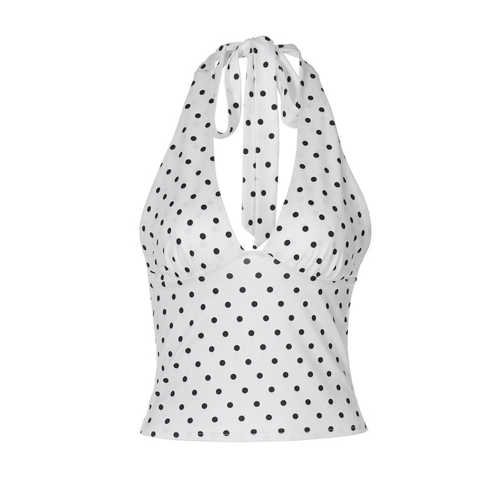 Damen Polka-Dots Haltertop Echo Archiv