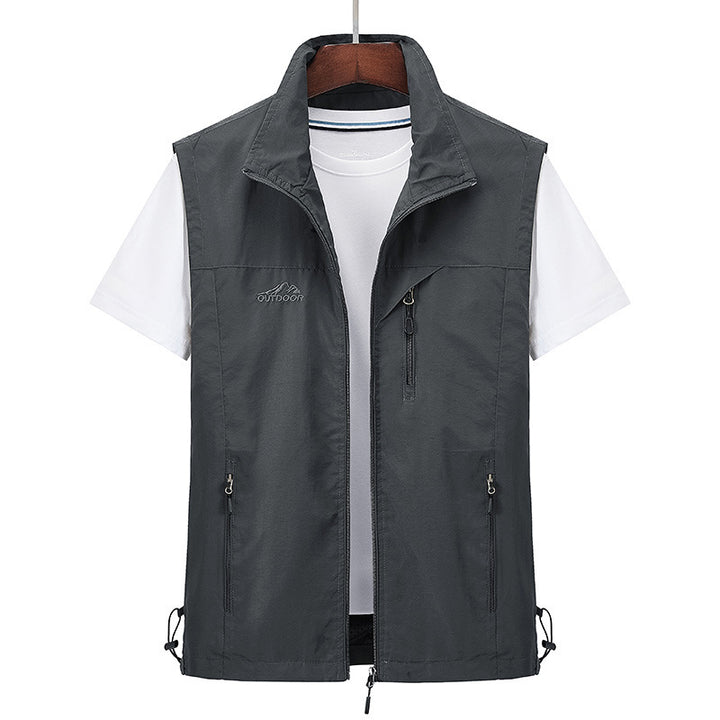 Herren Winddichte Outdoor-Weste Echo Archiv