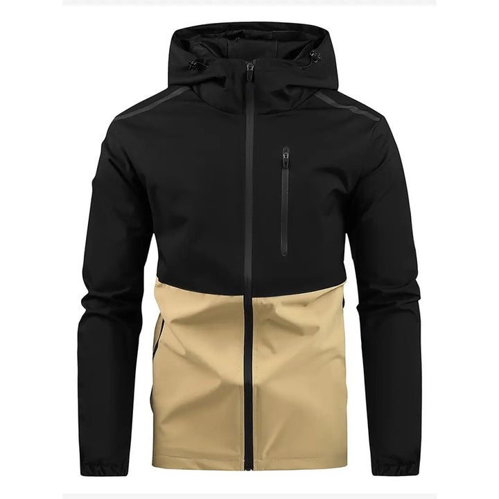 Herren multifunktionale Übergangsjacke mit versteckter Kapuze Echoarchiv
