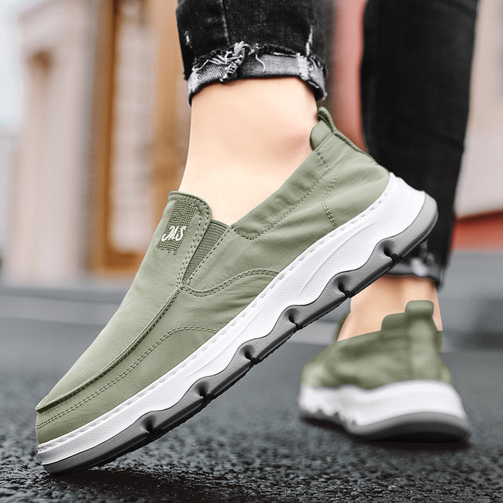 Herren eleganter Slipper-Sneaker mit elastischem Einstieg und stoßdämpfender Wellensohle Echo Archiv