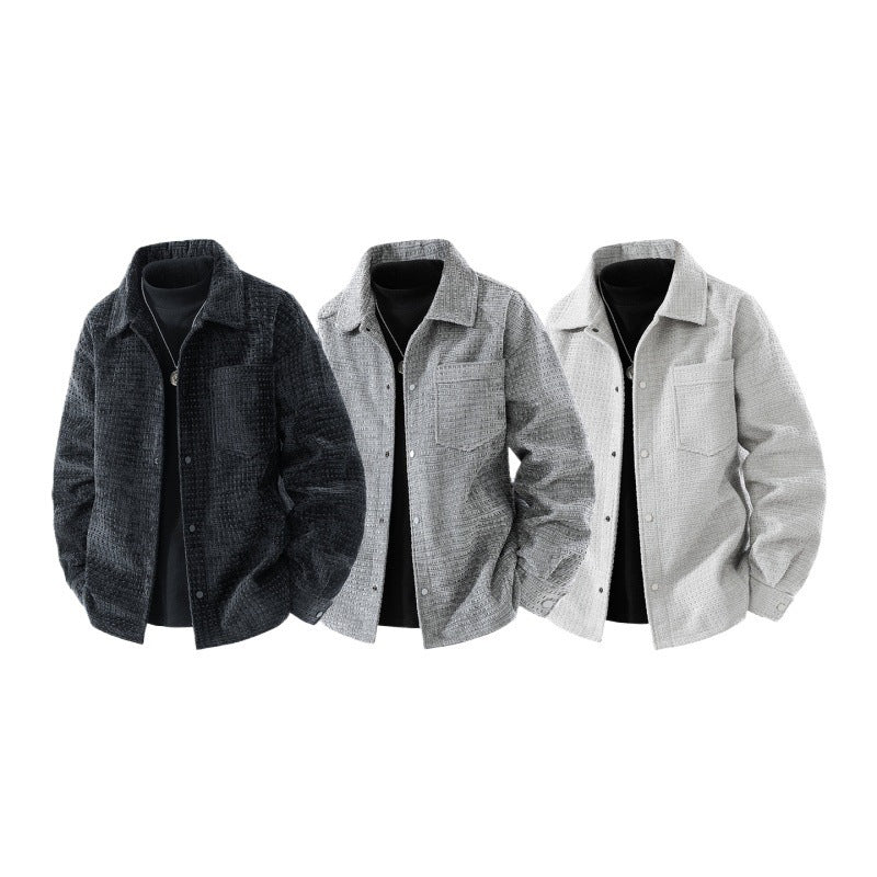 Herren Lässige Freizeitsch jacket Echo Archiv