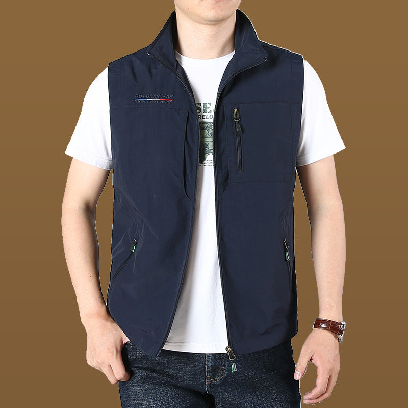 Herren Multifunktionale Outdoor-Weste Echo Archiv