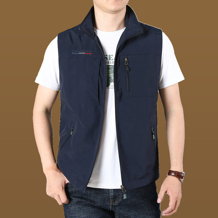 Herren Multifunktionale Outdoor-Weste Echo Archiv