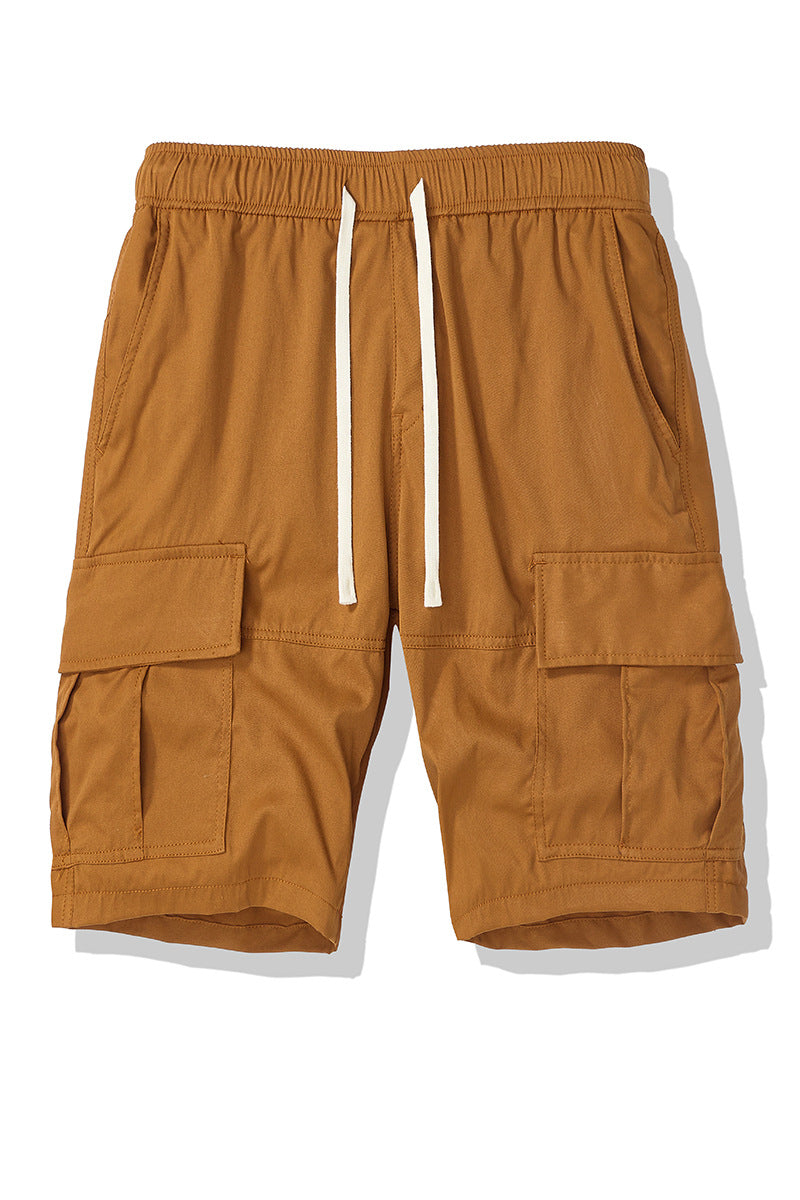 Herren Cargo-Shorts mit elastischem Bund und mehreren Seitentaschen Echoarchiv