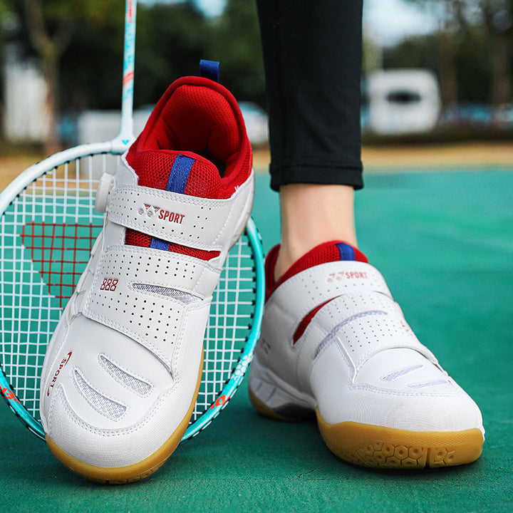 Unisex leichte atmungsaktive Indoor-Tennisschuhe mit stabiler nicht abfärbender Sohle und stoßdämpfung – Tavélo
