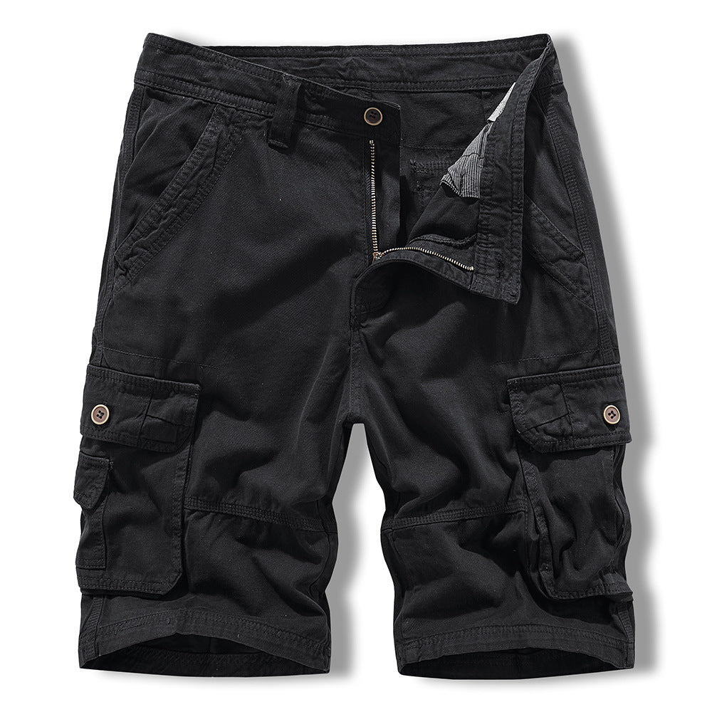 Herren Cargo-Shorts im lässigen Design mit multifunktionalen Taschen Echoarchiv
