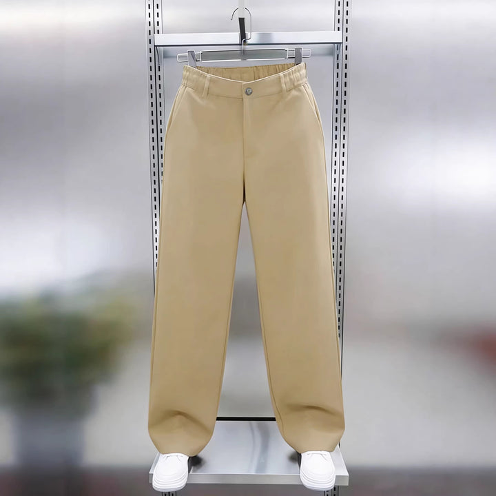Herren weite Chinohose im Relaxed‑Fit mit elastischem Komfortbund und Seitentaschen Echo Archiv