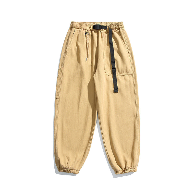 Herren Lockere Cargo-Jogginghose mit elastischem Bund Kordelzug und Utility-Taschen Echo Archiv