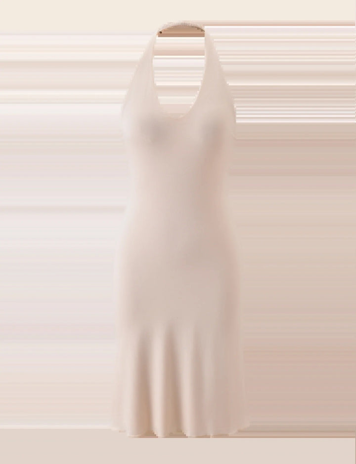 Damen Elegantes Maxikleid mit tiefem V-Ausschnitt und fließendem Schnitt Echo Archiv