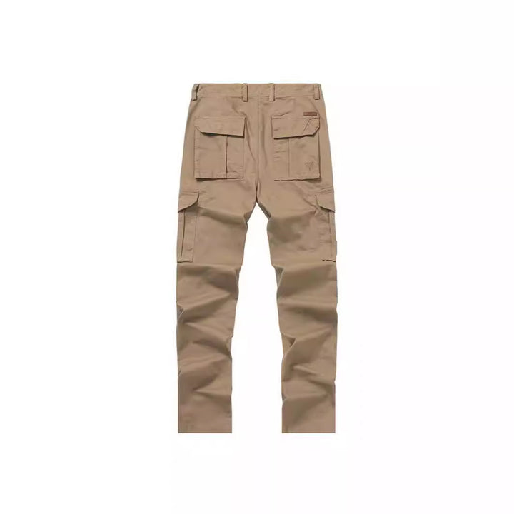 Herren Cargohose im Slim-Straight Schnitt mit Mehrfach‑Taschen und verstärkten Knien Echoarchiv