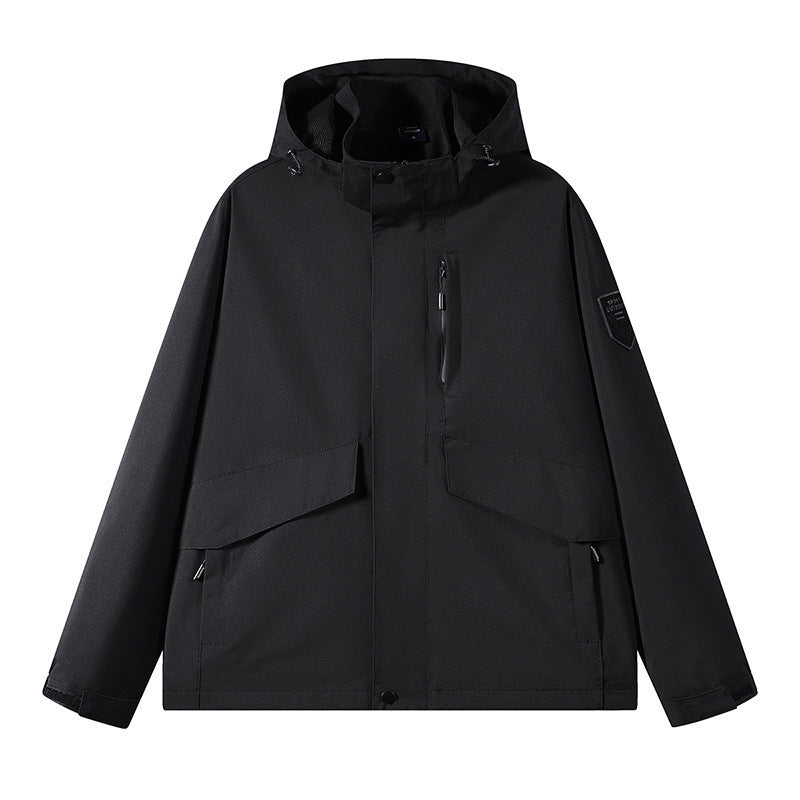 Unisex Funktionale Outdoor-Jacke mit praktischen Taschen Echo Archiv
