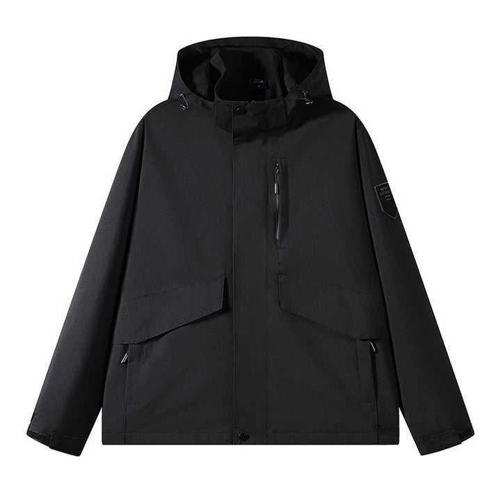 Unisex Funktionale Outdoor-Jacke mit praktischen Taschen Echo Archiv