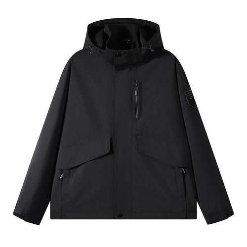 Unisex Funktionale Outdoor-Jacke mit praktischen Taschen Echo Archiv