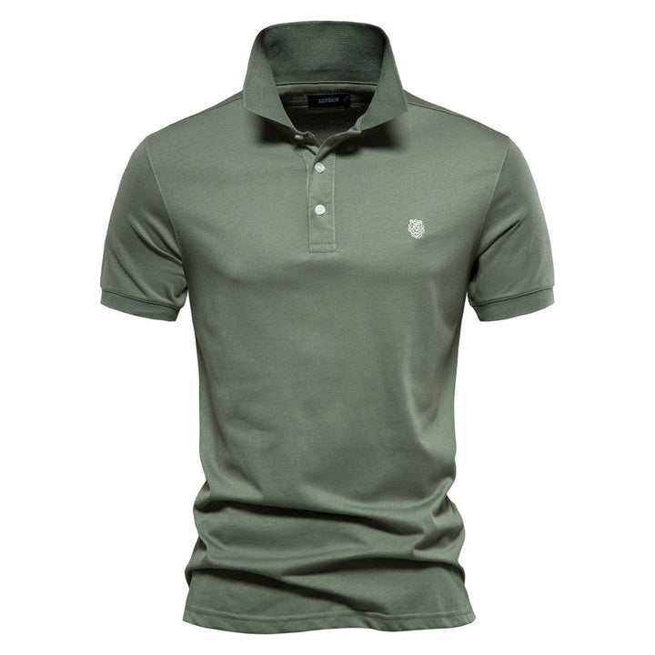 Herren Polo-Shirt mit feiner Piqué-Struktur und klassischem Kragen Echoarchiv
