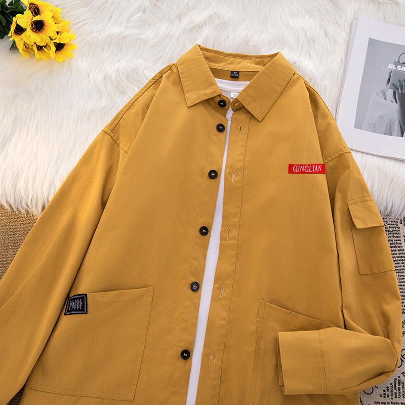 Herren lässige Utility-Jacke mit praktischen Taschen und modernem Schnitt Echoarchiv