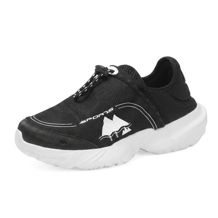 Unisex leichter atmungsaktiver Schlupfsneaker mit Schnellverschluss und stoßdämpfender Sohle Echoarchiv