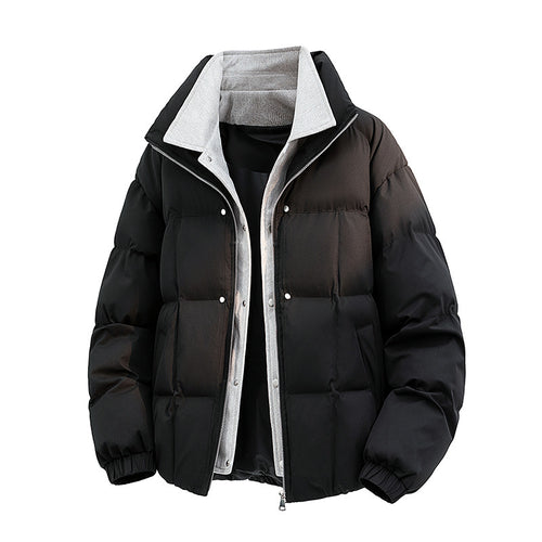 Herren Gepolsterte Steppjacke mit Thermofutter und hohem Kragen Echo Archiv