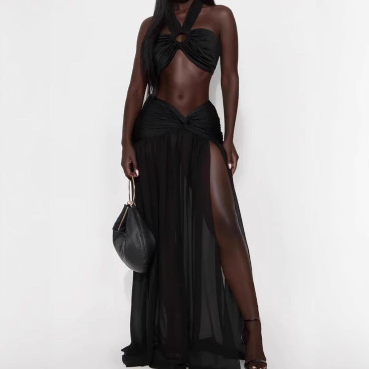 Damen Bandeau-Bikini-Set mit einzigartigem Knoten-Design Echo Archiv