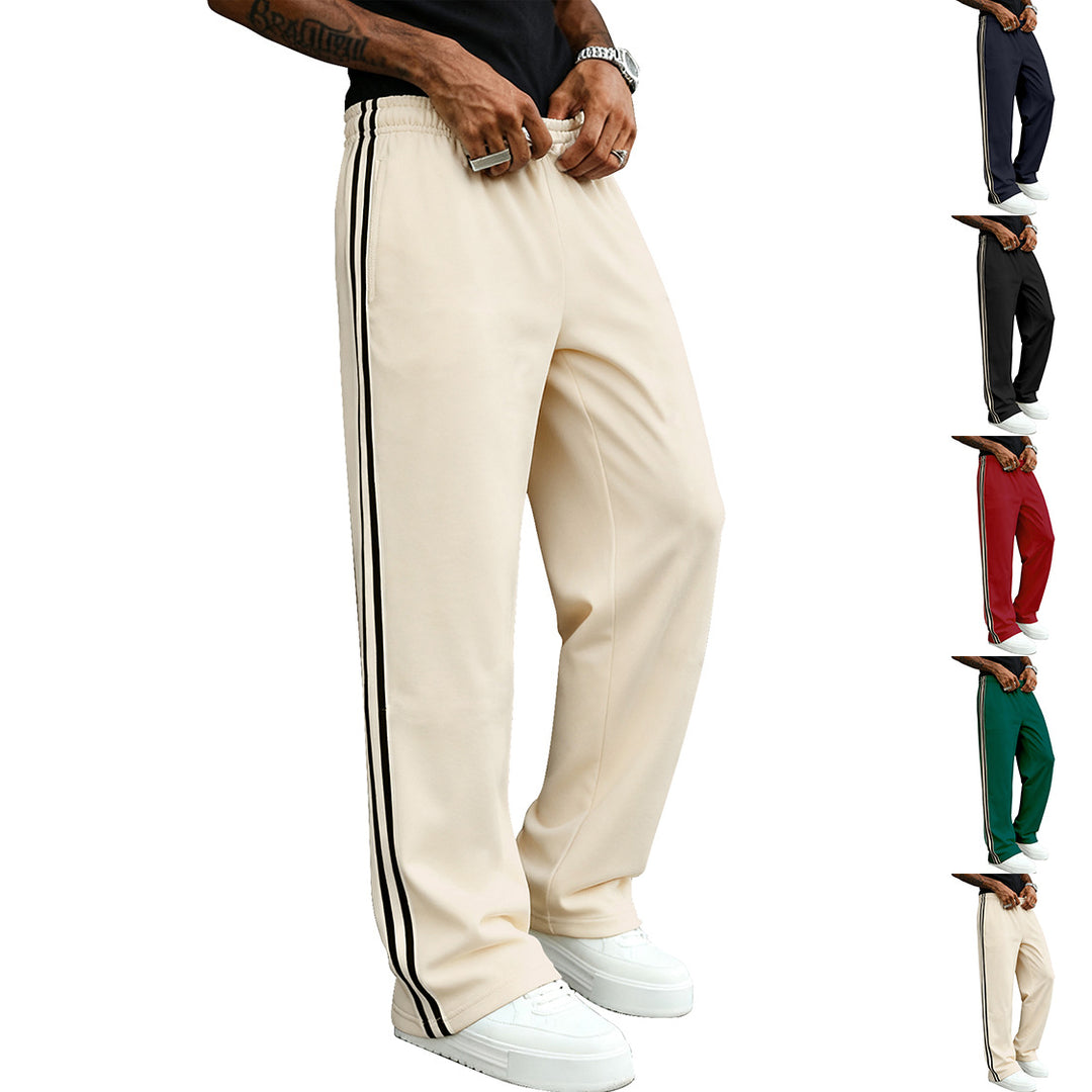 Herren Sportliche Freizeithose mit seitlichen Streifen Echoarchiv