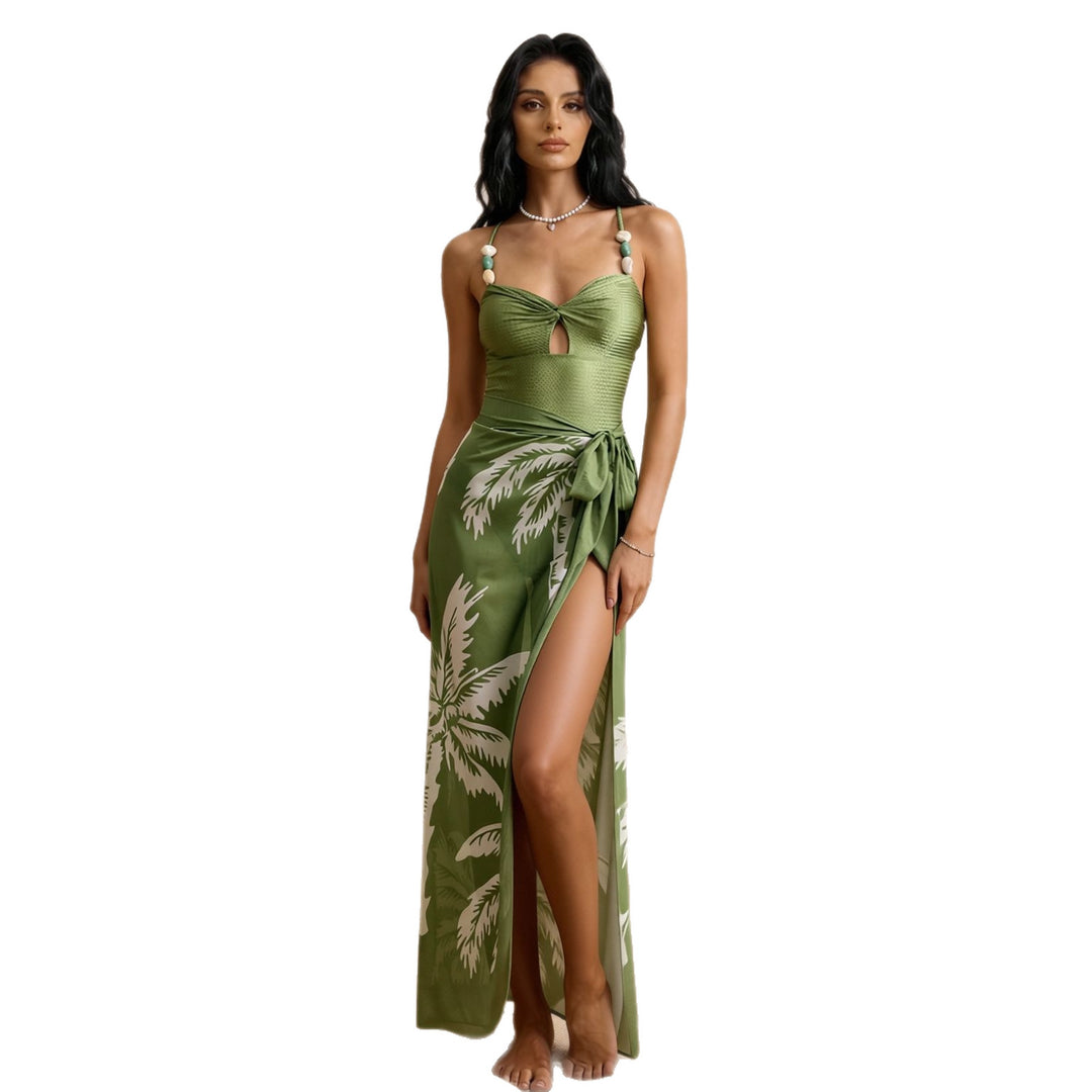 Damen Eleganter und luftiger Maxikleid Echo Archiv