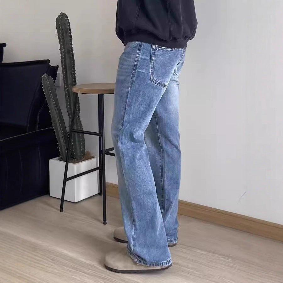 Herren Modische Flared Jeans Echoarchiv