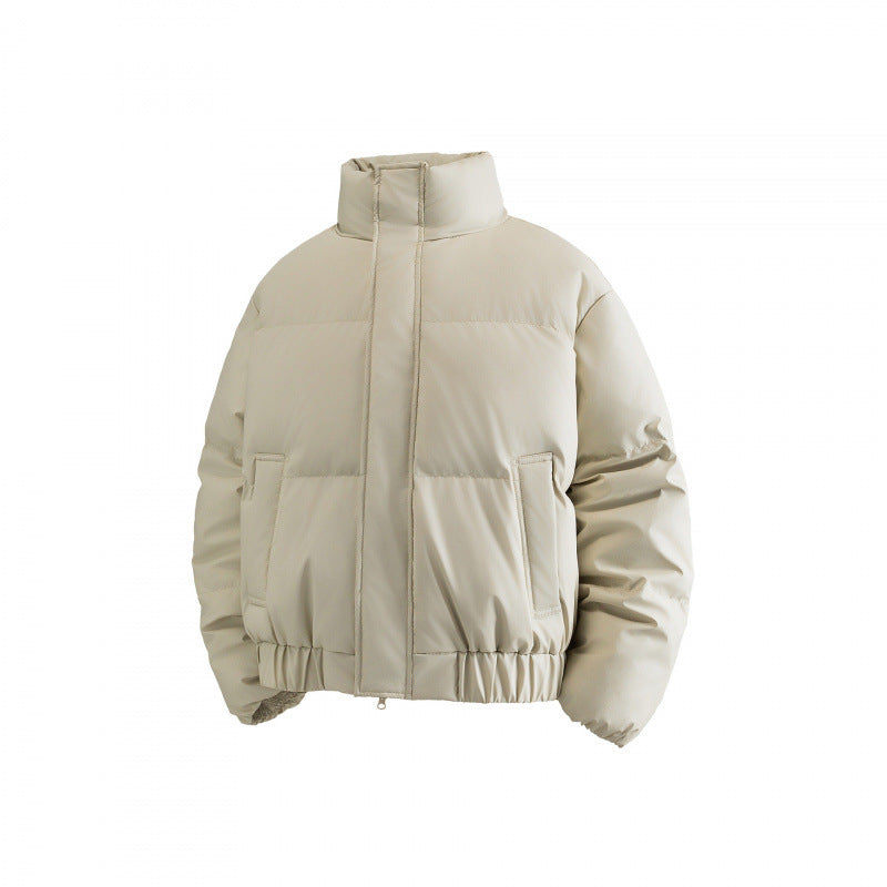 Damen Gekürzte Puff‑Steppjacke mit hohem Stehkragen, elastischem Bund und verdeckter Reißverschlussleiste Echo Archiv