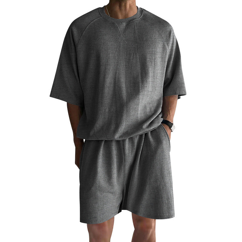 Herren funktionales Freizeit-Set aus atmungsaktivem Material mit bequemer Passform Echoarchiv
