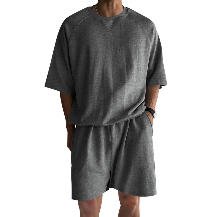 Herren funktionales Freizeit-Set aus atmungsaktivem Material mit bequemer Passform Echoarchiv