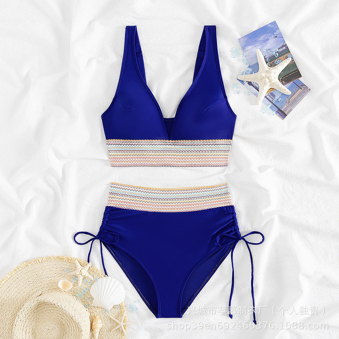 Damen Hochgeschnittener Sportbikini Echo Archiv