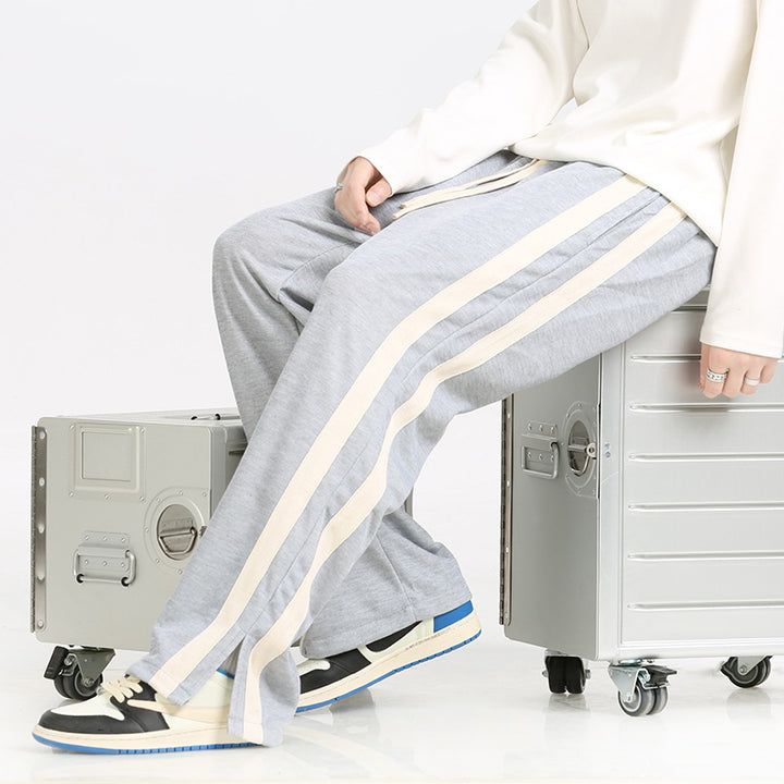 Herren Sportliche Lounge-Hose mit seitlichen Streifen Echo Archiv