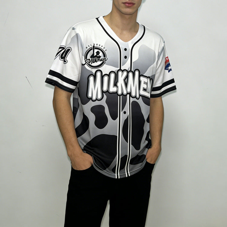 Herren Sportliches Baseballshirt – Marzano