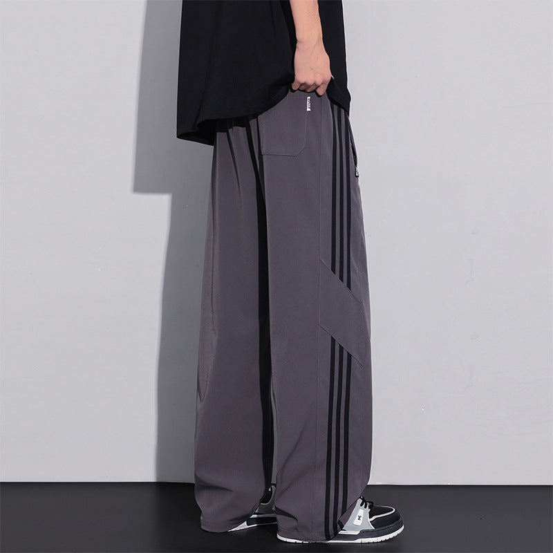 Herren Sportliche Freizeithose mit seitlichen Streifen Echo Archiv